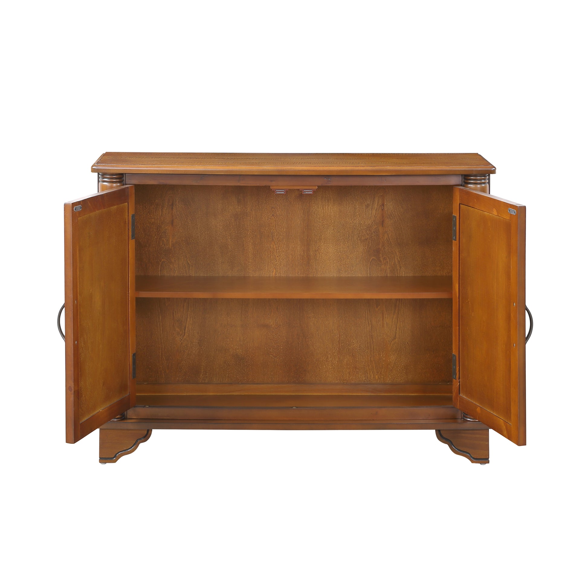 40" Console Table With Storage Shelf, Retro Entryway Table With Adjustable Storage Shelf, Sofa Couch Table For Hallway, Entry Way, Living Room, Foyer, Natural Walnut Natural Pine