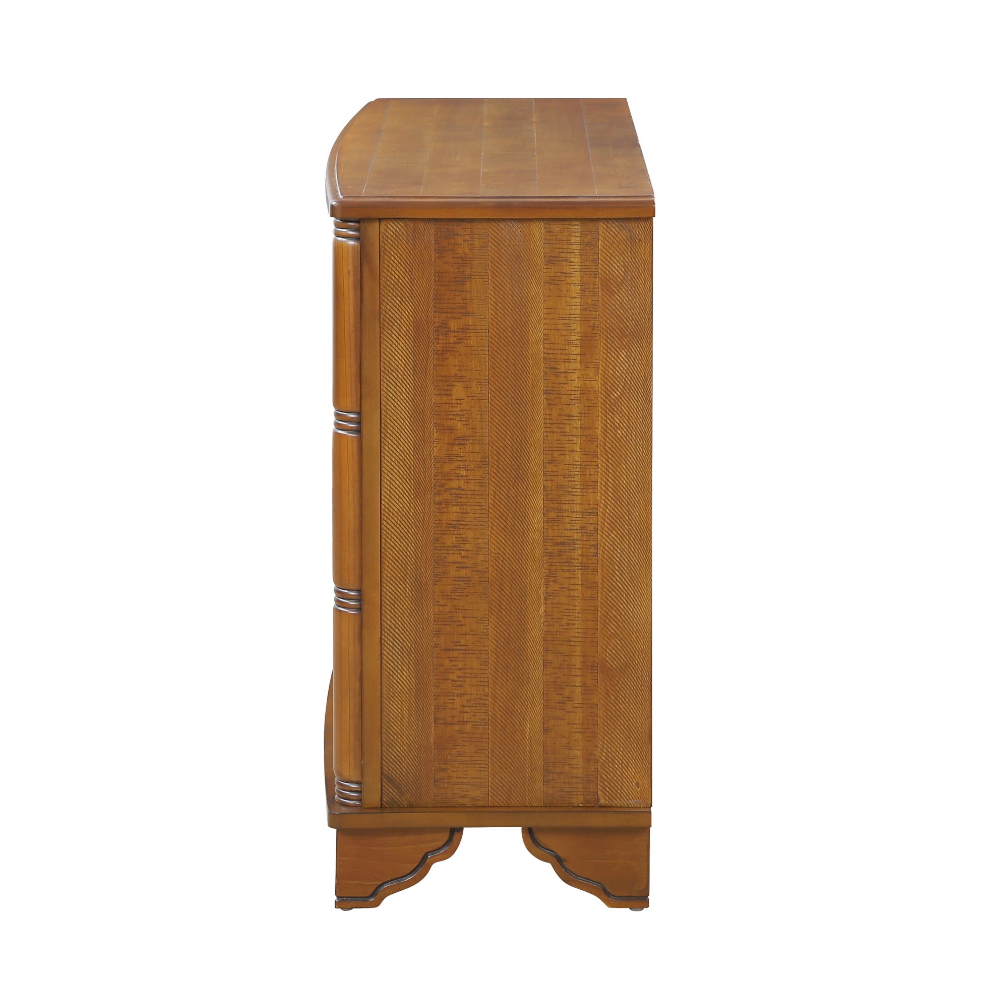 40" Console Table With Storage Shelf, Retro Entryway Table With Adjustable Storage Shelf, Sofa Couch Table For Hallway, Entry Way, Living Room, Foyer, Natural Walnut Natural Pine