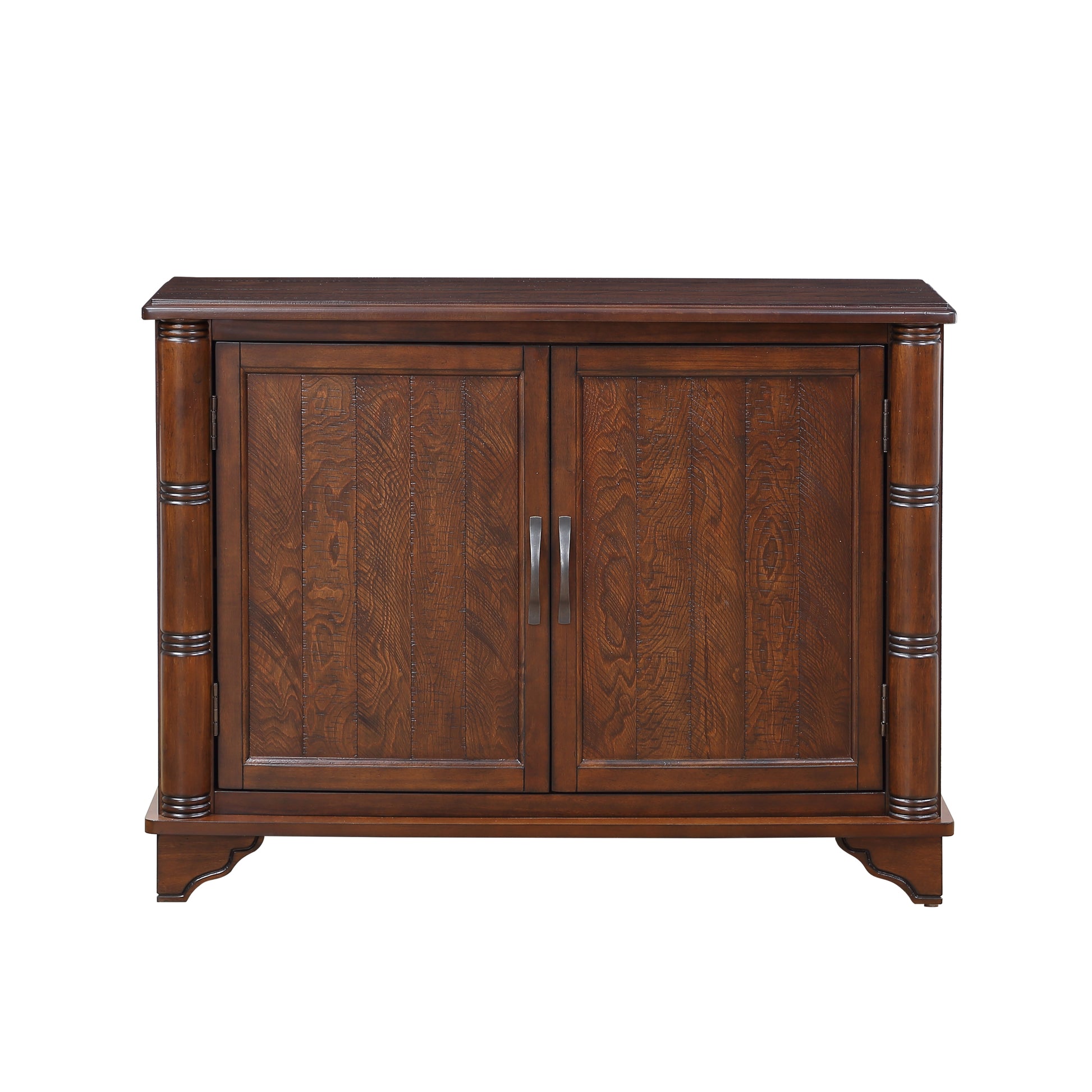 40" Console Table With Storage Shelf, Retro Entryway Table With Adjustable Storage Shelf, Sofa Couch Table For Hallway, Entry Way, Living Room, Foyer, Light Espresso Light Espresso Pine