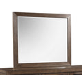 Arcadia Mirror, No Assembly Required, Old Forest Glen Finish Brown Brown Bedroom Rustic Pine Pine
