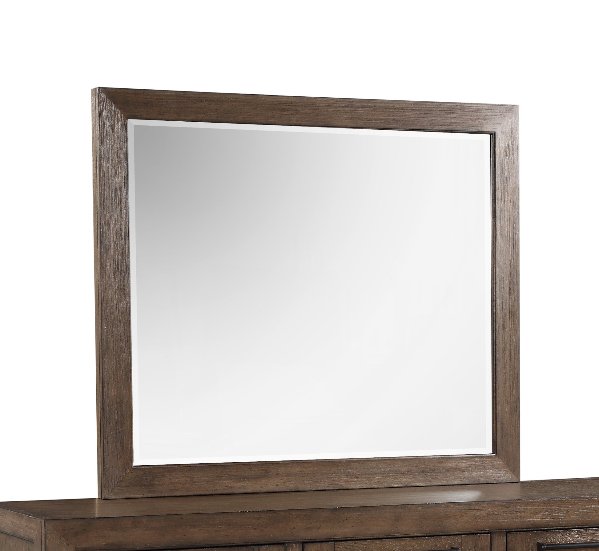 Arcadia Mirror, No Assembly Required, Old Forest Glen Finish Brown Brown Bedroom Rustic Pine Pine