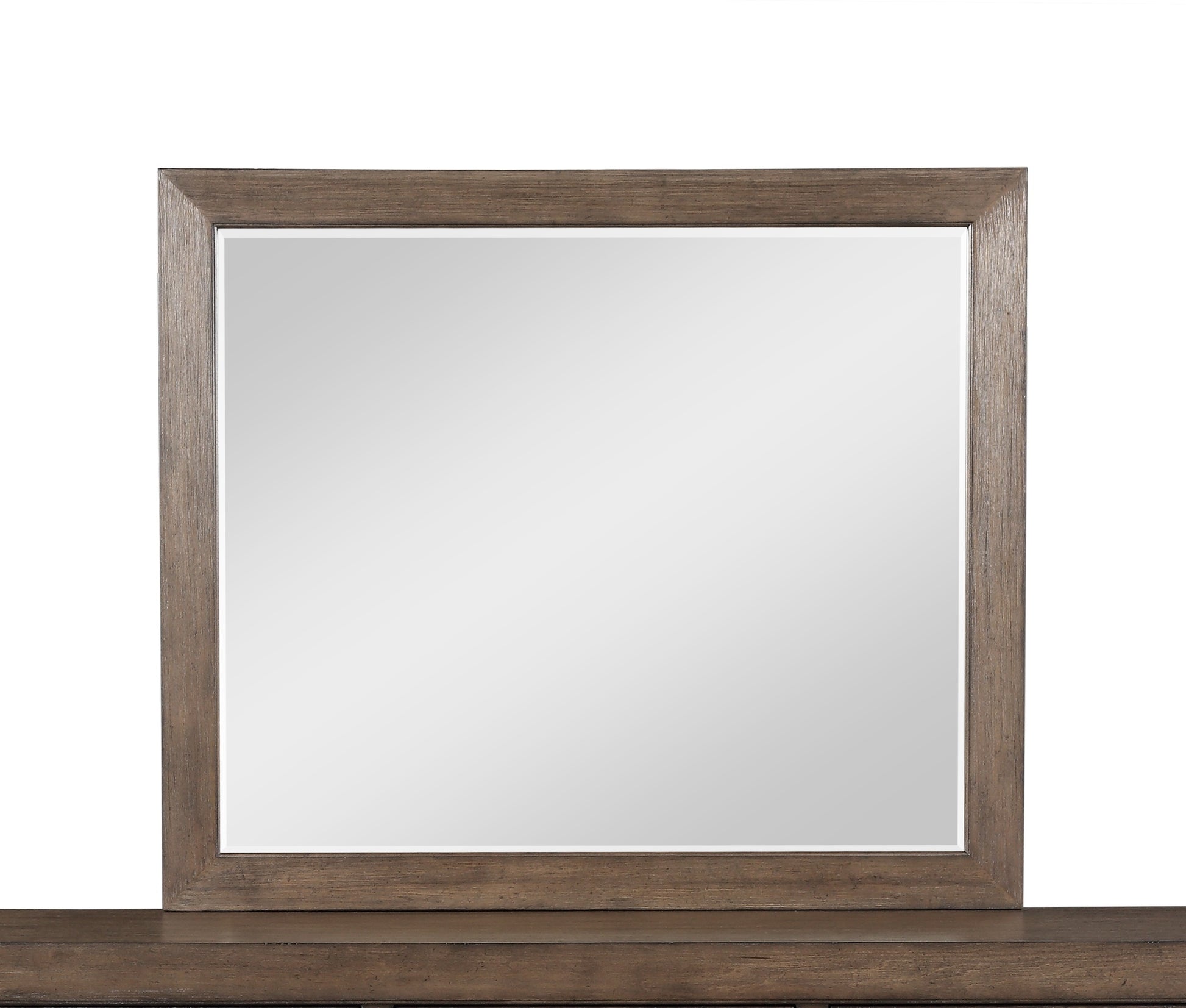 Arcadia Mirror, No Assembly Required, Old Forest Glen Finish Brown Brown Bedroom Rustic Pine Pine