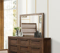 Arcadia Mirror, No Assembly Required, Old Forest Glen Finish Brown Brown Bedroom Rustic Pine Pine