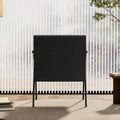 Fx P91 Bk Sofa Chair Modern Black Accent Chair With Metal Frame Stylish Upholstered Single Sofa, Perfect For Living Room, Bedroom, And Office Decor Temu Suitable Black Linen