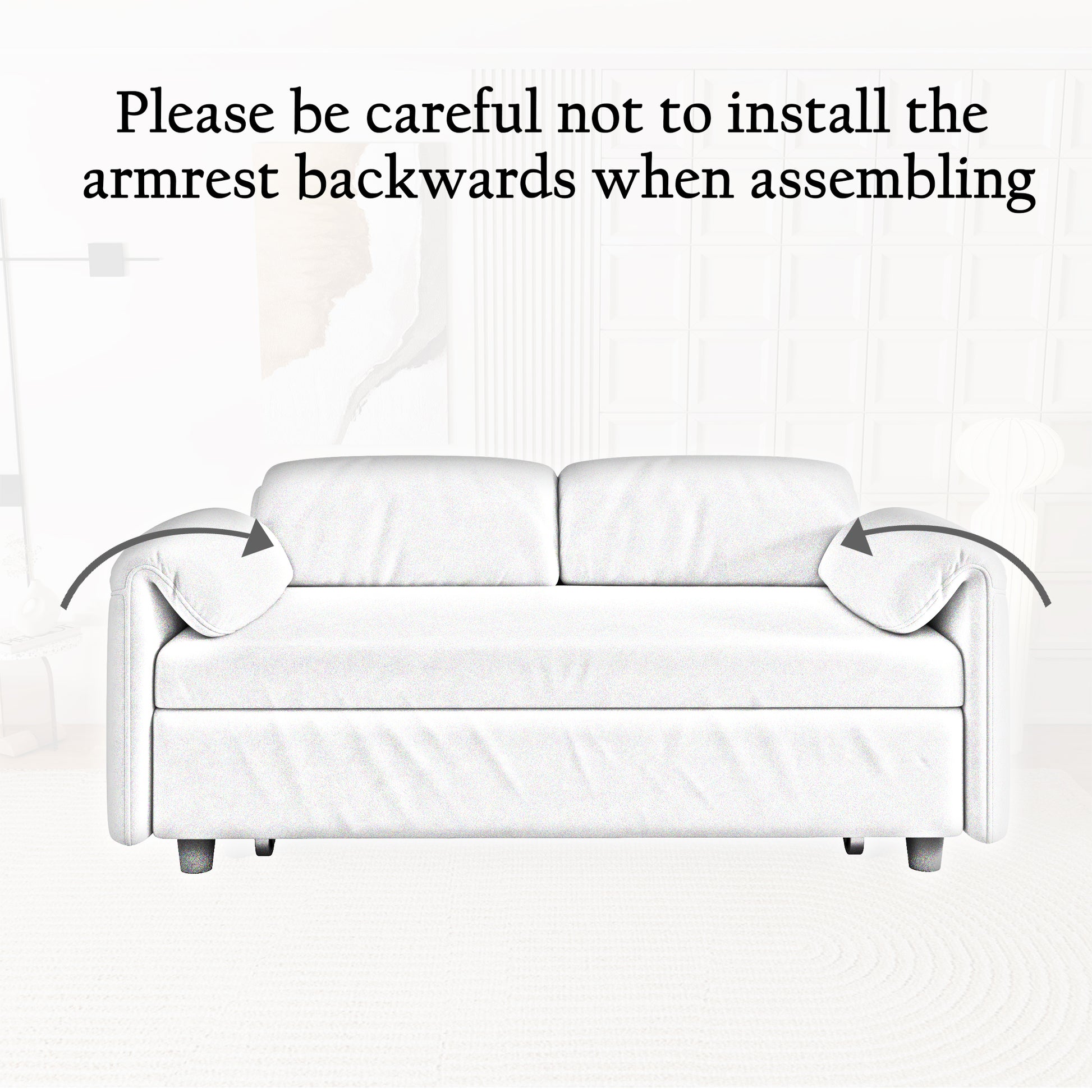 54 Inch Velvet Pink Sofa Sofa Bed Multi Purpose Living Room Retractable Bed Pink Velvet