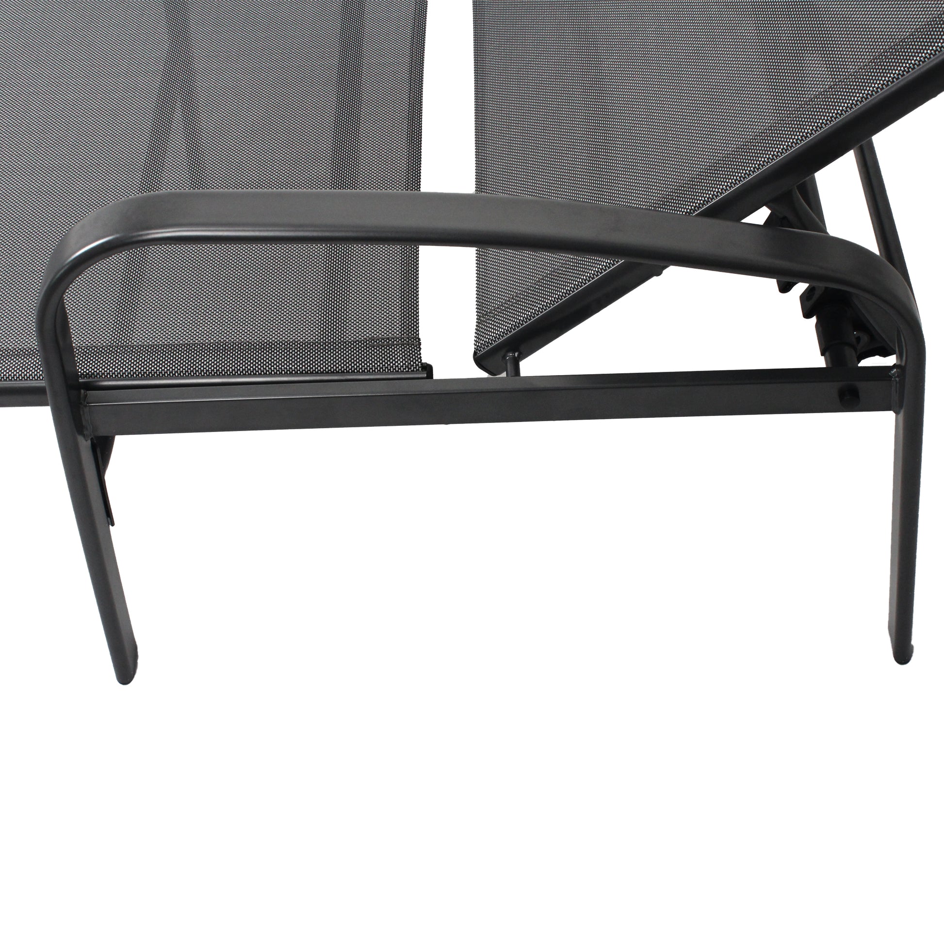 Outdoor Patio Swimming Pool Lounge Gray Color With Pillow Yes Gray Weather Resistant Frame Garden & Outdoor Foam Steel