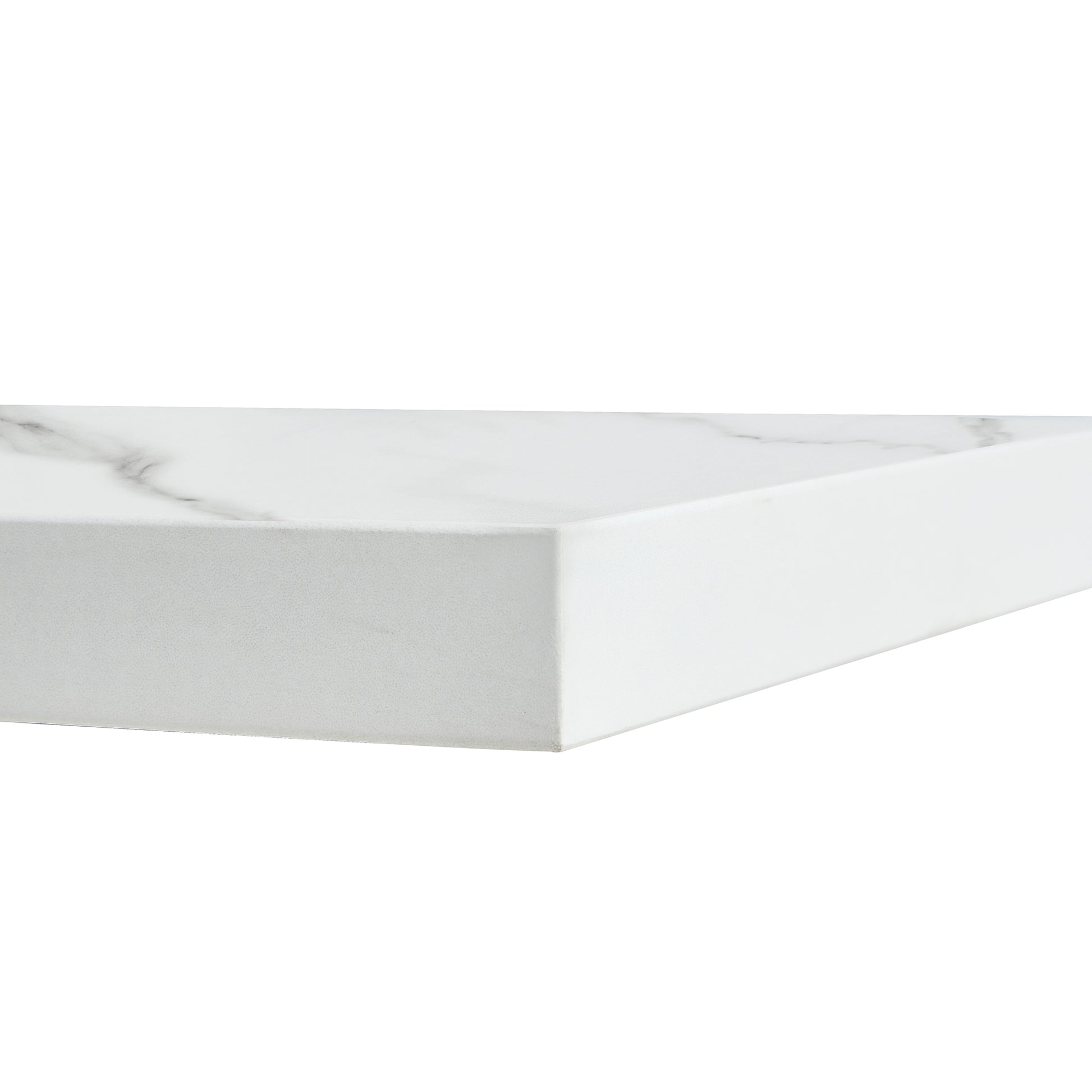 A Modern Minimalist Style Foyer Table With White Tabletop, Gold Bracket, And Bottom Plate, Enhancing The Beauty And Artistic Atmosphere Of The Home, Suitable For The Foyer Fxg White Gold Mdf