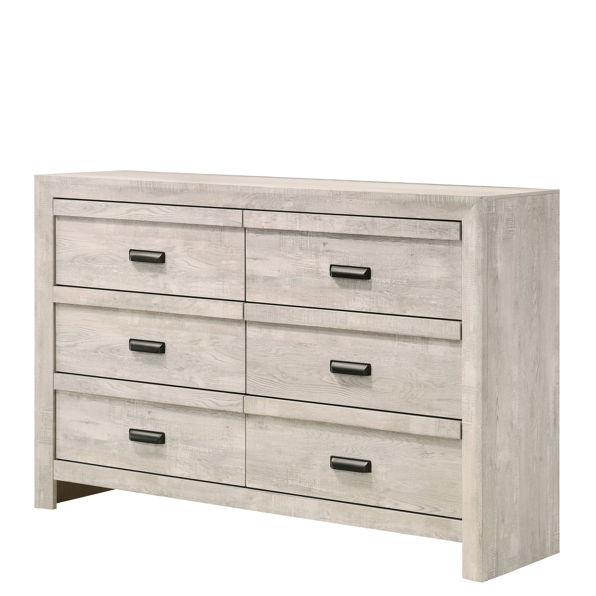 Valor Dresser Beige Beige White Bedroom Wood