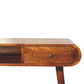 Chestnut London Open Console Chestnut Solid Wood