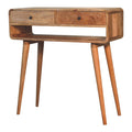 Sonata Console Table Oak Solid Wood