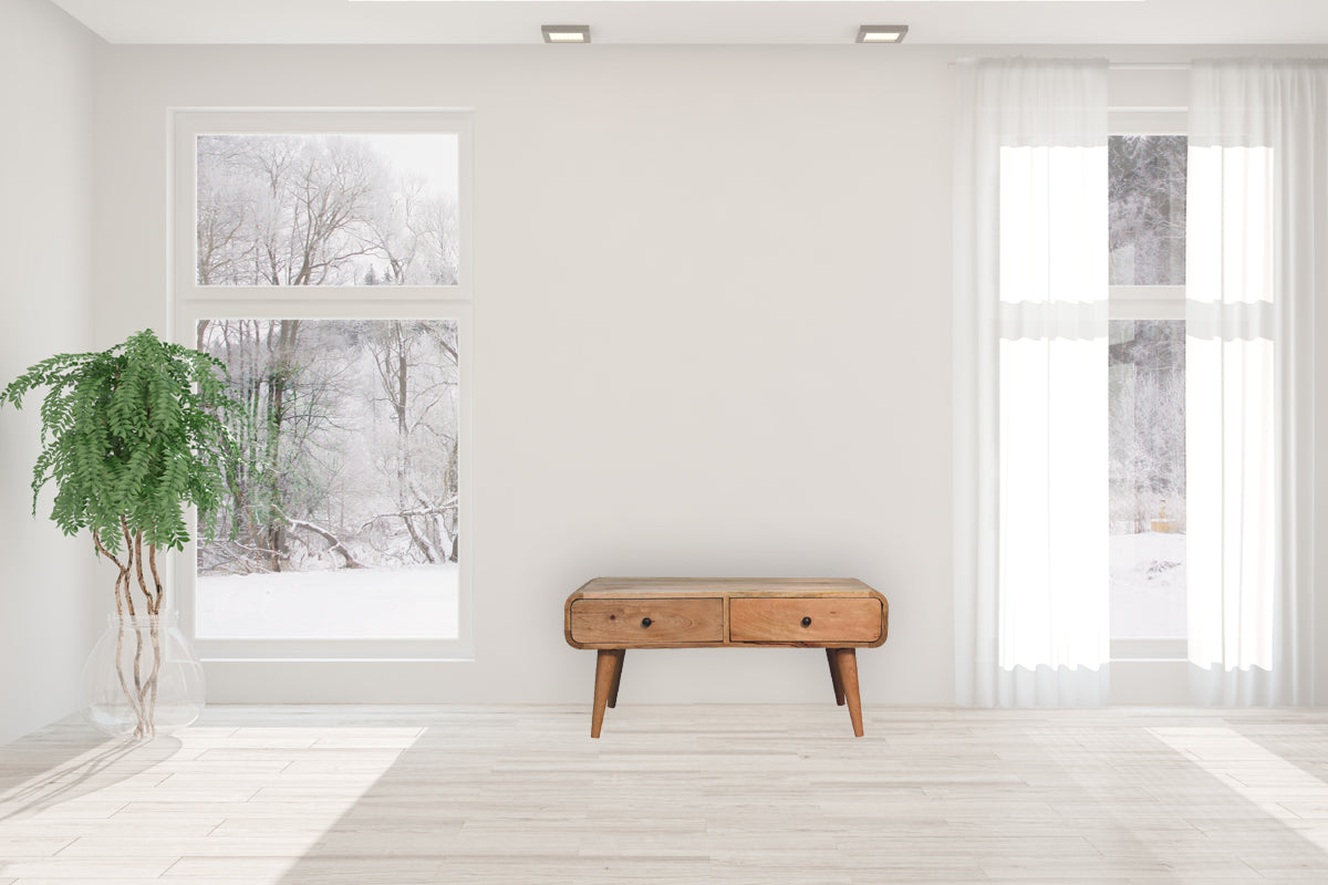 Sonata Coffee Table Oak Solid Wood