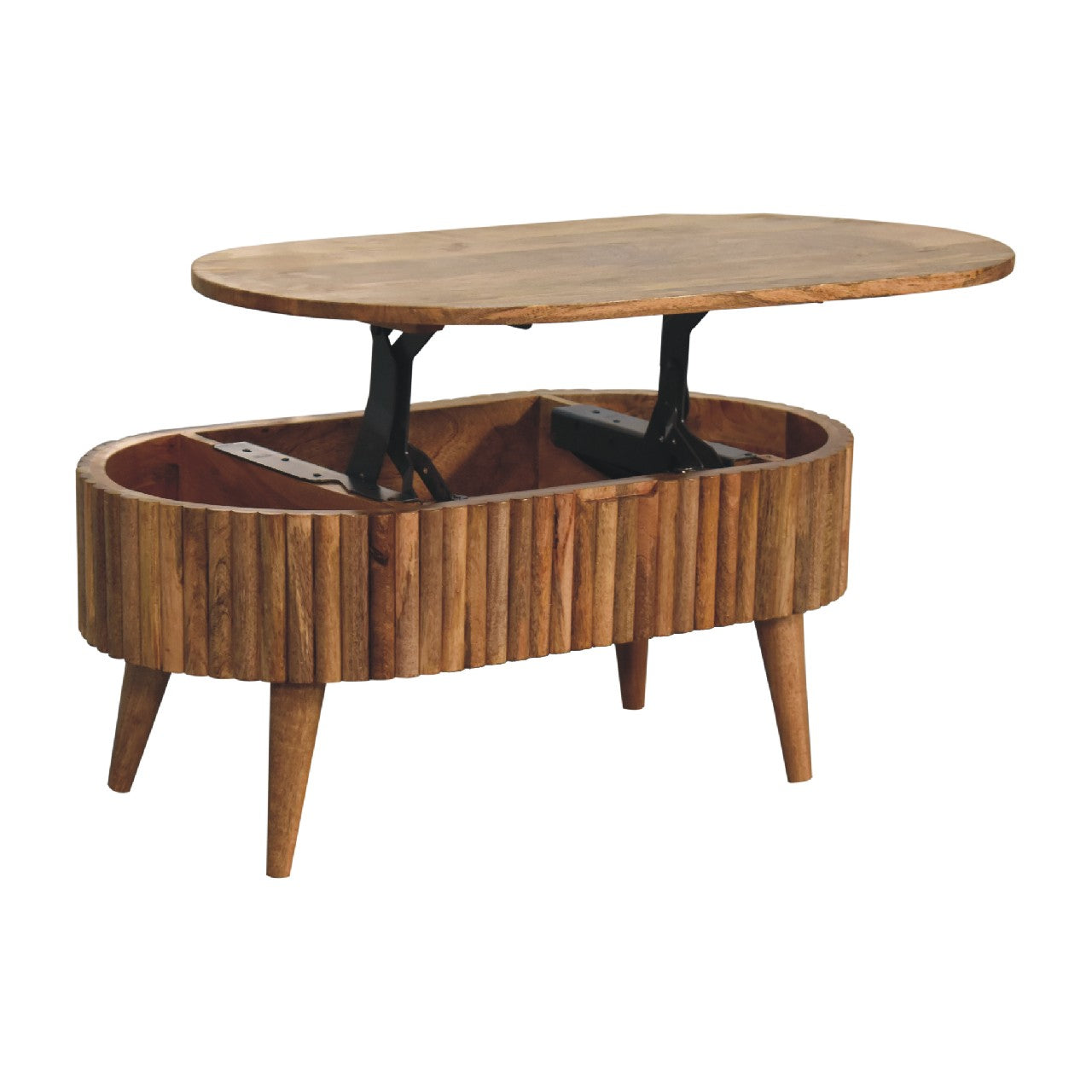 Mokka Coffee Table Oak Solid Wood
