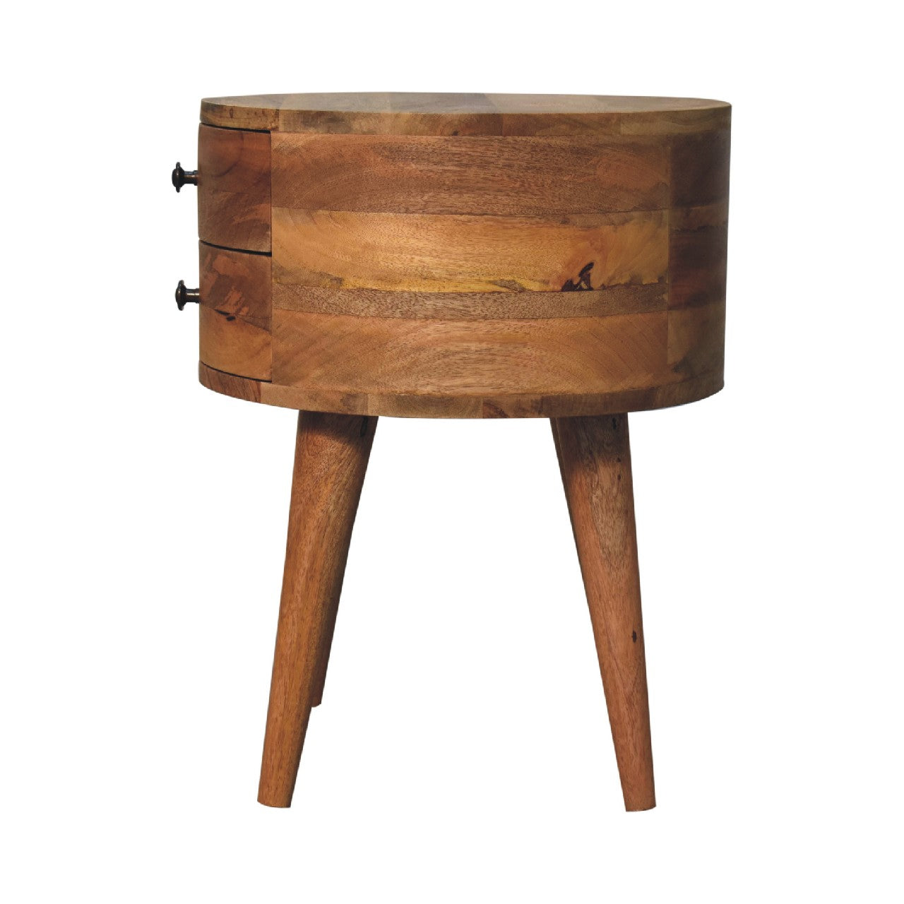 Odyssey Oak Ish Bedside Oak Solid Wood
