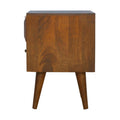 Chestnut Prism Bedside Chestnut Solid Wood