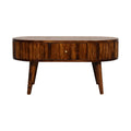 Stripe Chestnut Coffee Table Chestnut Solid Wood