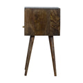 Mini Grey Washed Bedside Gray Wash Solid Wood