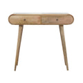 London Console Table Oak Solid Wood