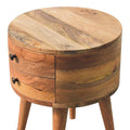 Odyssey Oak Ish Bedside Oak Solid Wood