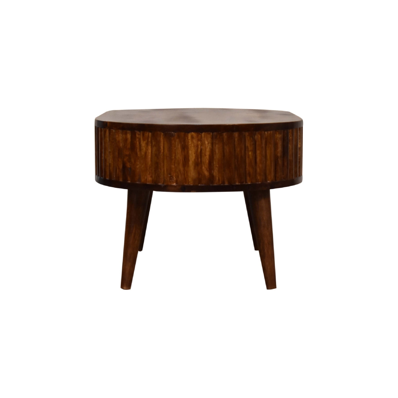 Stripe Chestnut Coffee Table Chestnut Solid Wood