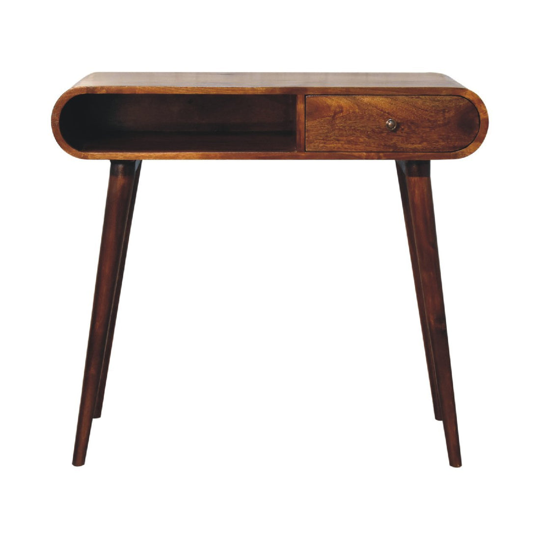 Chestnut London Open Console Chestnut Solid Wood