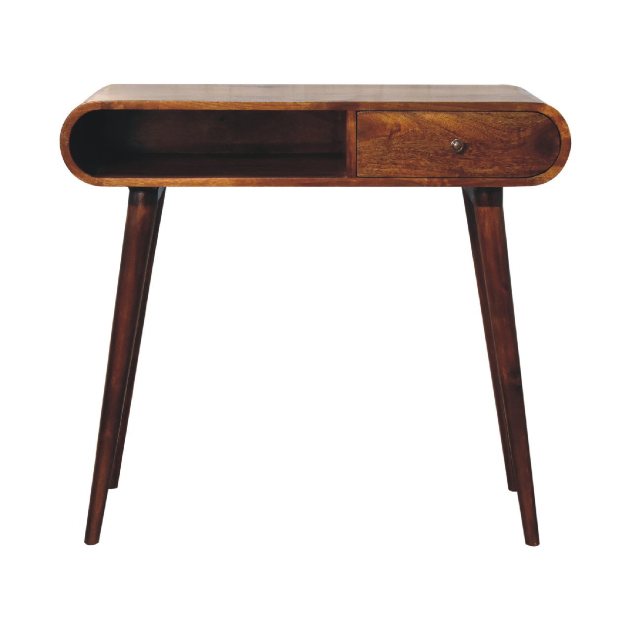 Chestnut London Open Console Chestnut Solid Wood