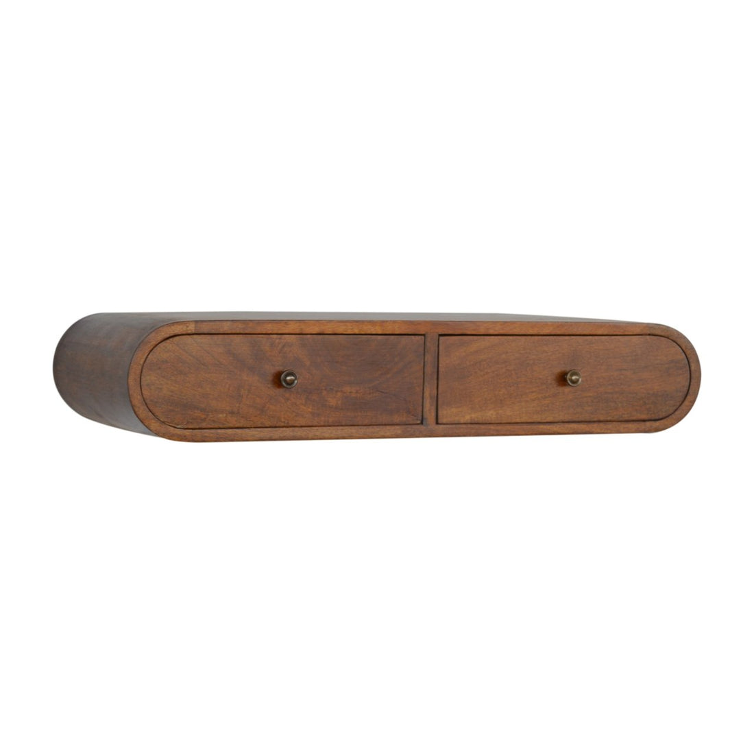 Floating Chestnut London Console Chestnut Solid Wood