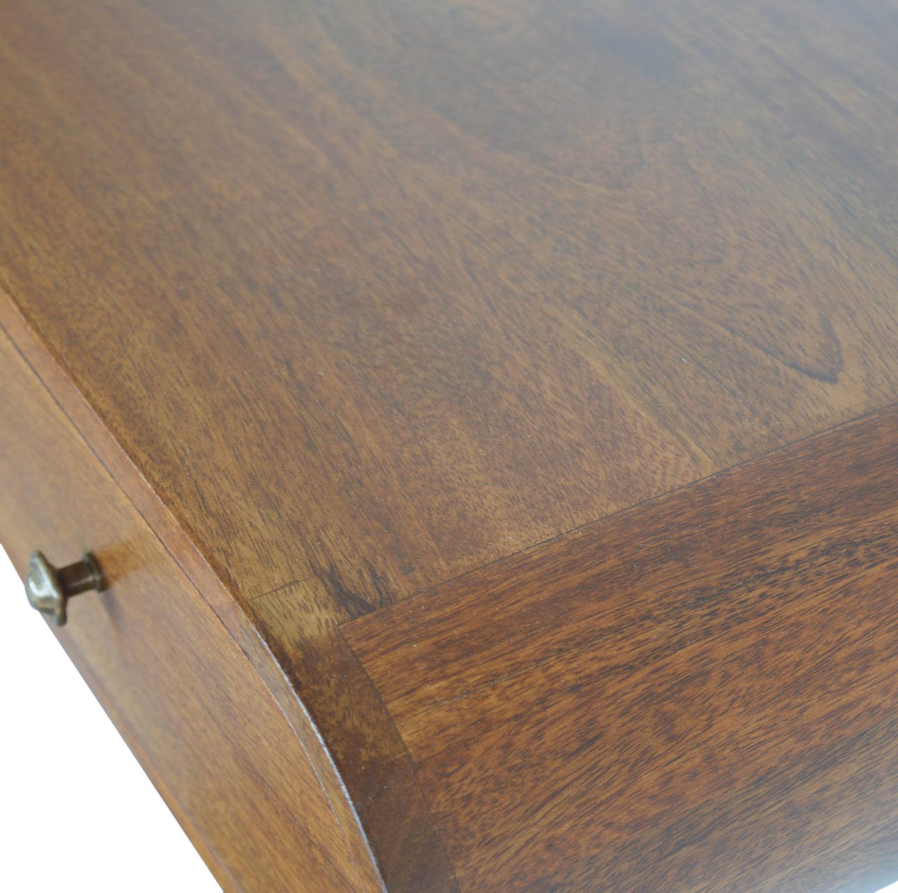 Floating Chestnut London Console Chestnut Solid Wood