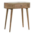 Albion Console Oak Solid Wood
