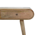 London Console Table Oak Solid Wood