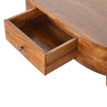 Chestnut Rounded Coffee Table Chestnut Solid Wood