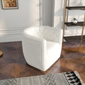 Delaney Swivel Chair Beige Boucle