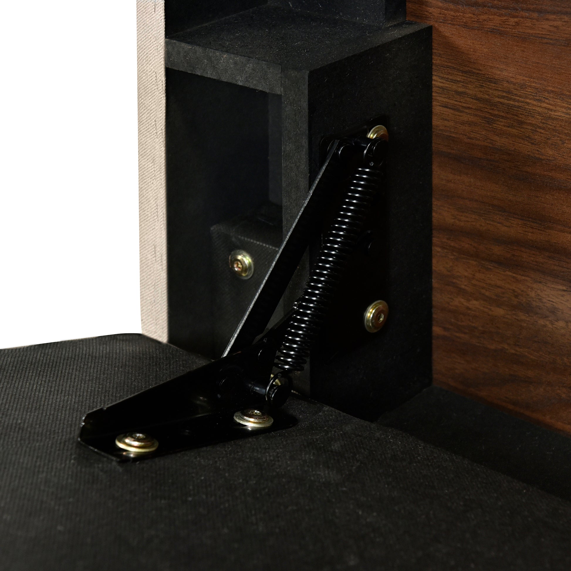 Full Size Upholstered Platform Bed With Storage Headboard, Sensor Light And A Set Of Sockets And Usb Ports, Linen Fabric, Beige Beige Linen