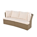 Customizable Outdoor Patio Furniture Set, Wicker Furniture Sofa Set With Thick Cushions, Suitable For Backyard, Porch. Yes Beige Garden & Outdoor Complete Patio Sets Hdpe