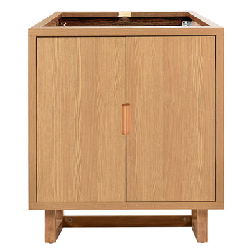 Cabinet Only 30" Bathroom Vanity Sink Not Included Wood Solid Wood Mdf