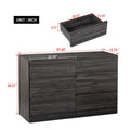 Drawer Dresser Cabinet,Sideboard,Bar Cabinet,Buffet Server Console,Table Storge Cabinets,Flat Out The Corners Of The Drawers,Six Drawers,For Dining Room,Living Room,Bedroom,Kitchen Hallway,Dark Gray
