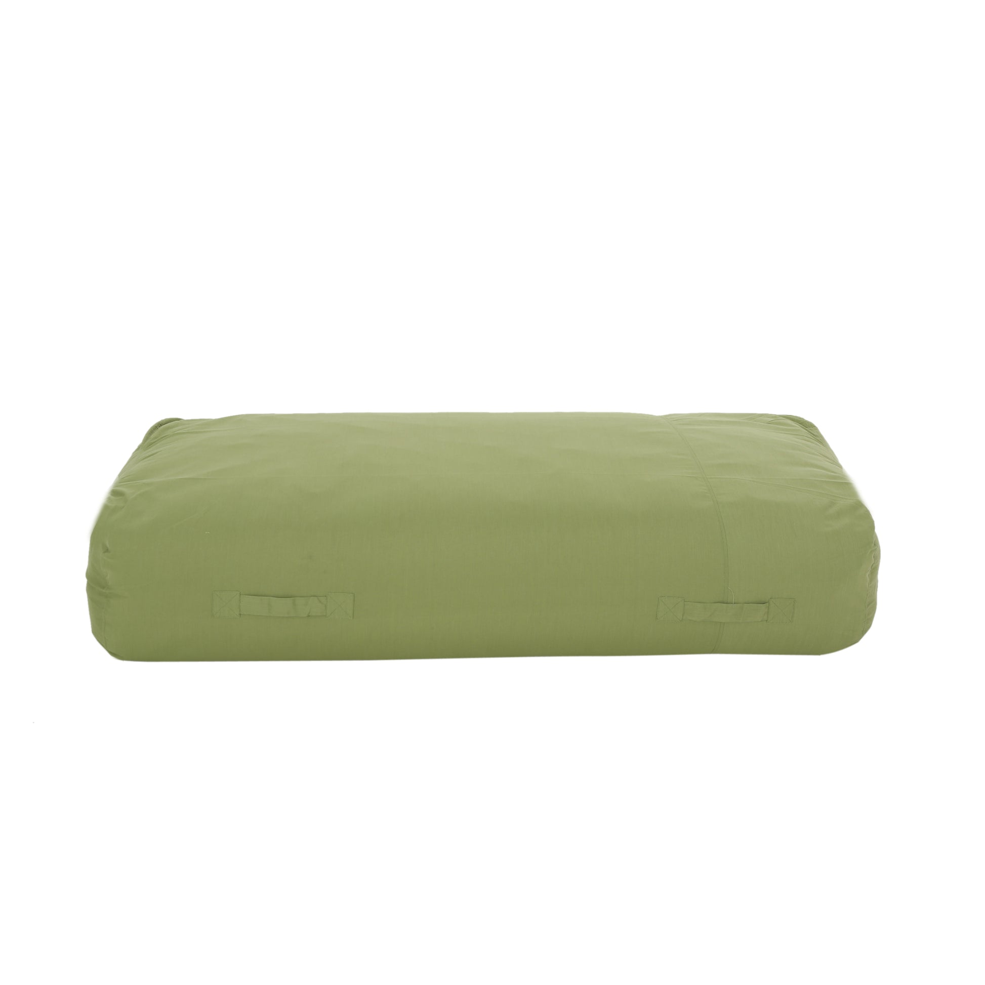 Kasper Water Resistant 6'X3' Lounger Bean Bag, Green Green Waterproof Fabric