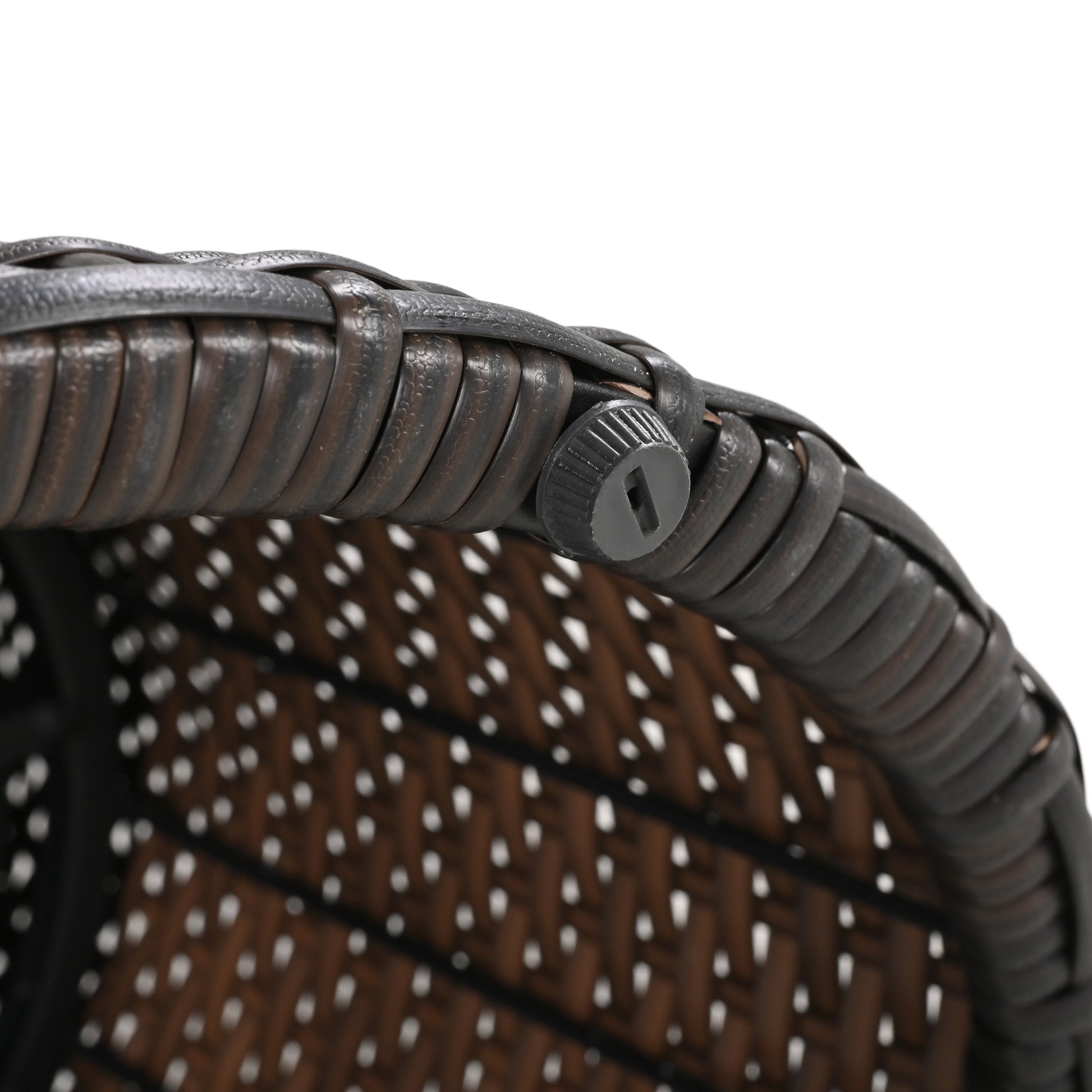 K&K 5 Pieces Patio Furniture Chair Sets, Patio Conversation Set With Wicker Cool Bar Table, Ottomans,Outdoor Furniture Bistro Sets For Porch,Backyard,Balcony,Poolside Black&Beige Yes Complete Patio Set Beige Black Weather Resistant Frame Fade Resistant