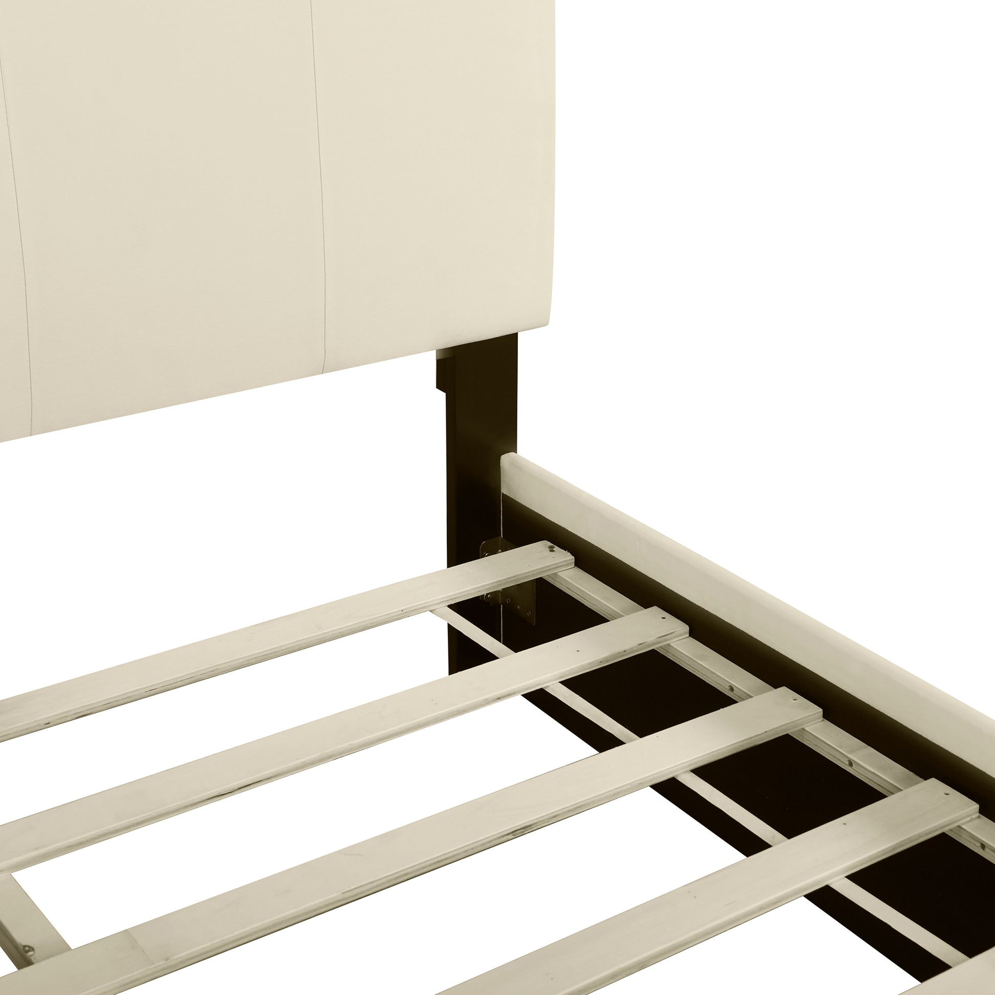 Queen Size Upholstered Platform Bed With Lateral Storage Compartments And Thick Fabric, Velvet, Beige Beige Velvet