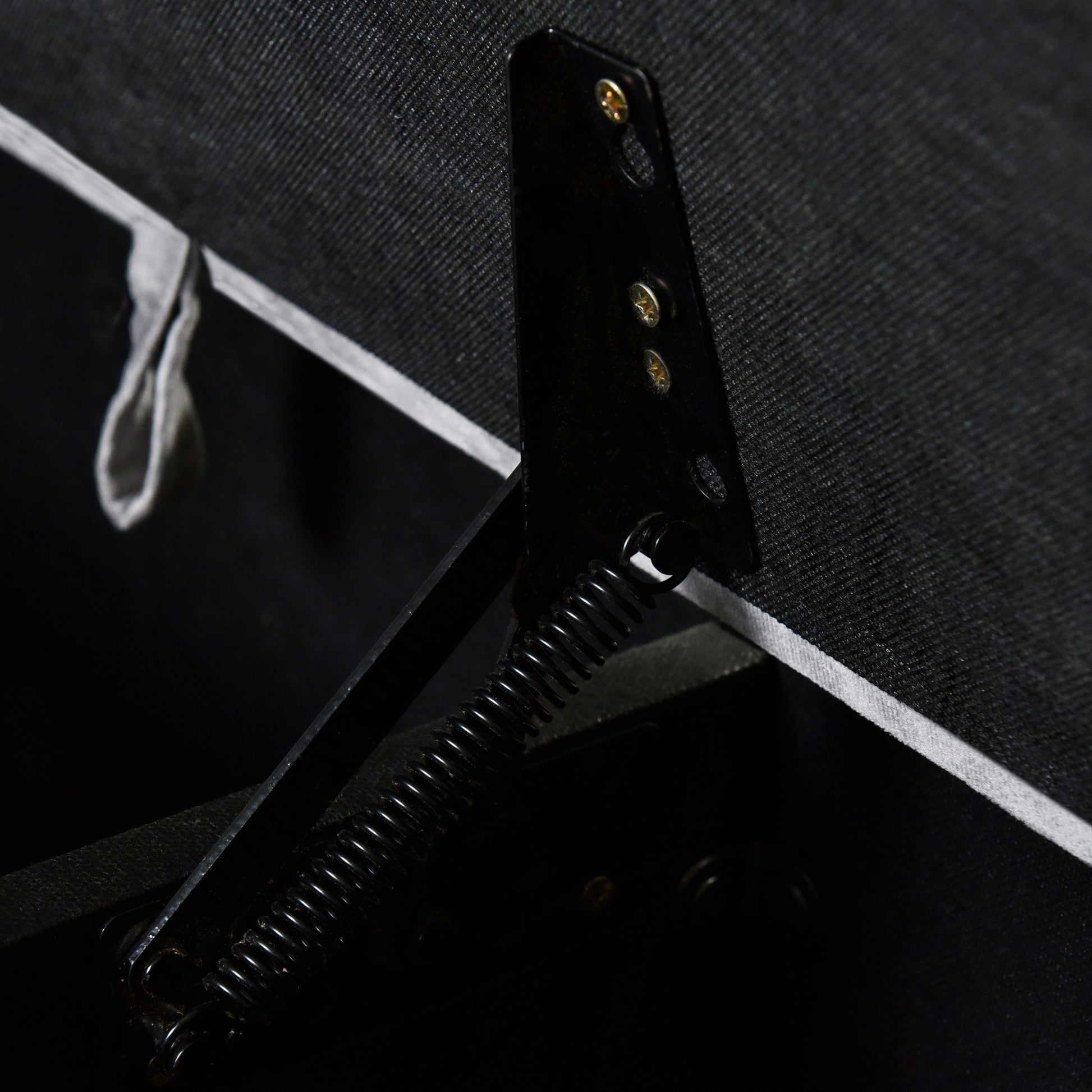 Queen Size Upholstered Platform Bed With Lateral Storage Compartments And Thick Fabric, Velvet, Gray Gray Velvet