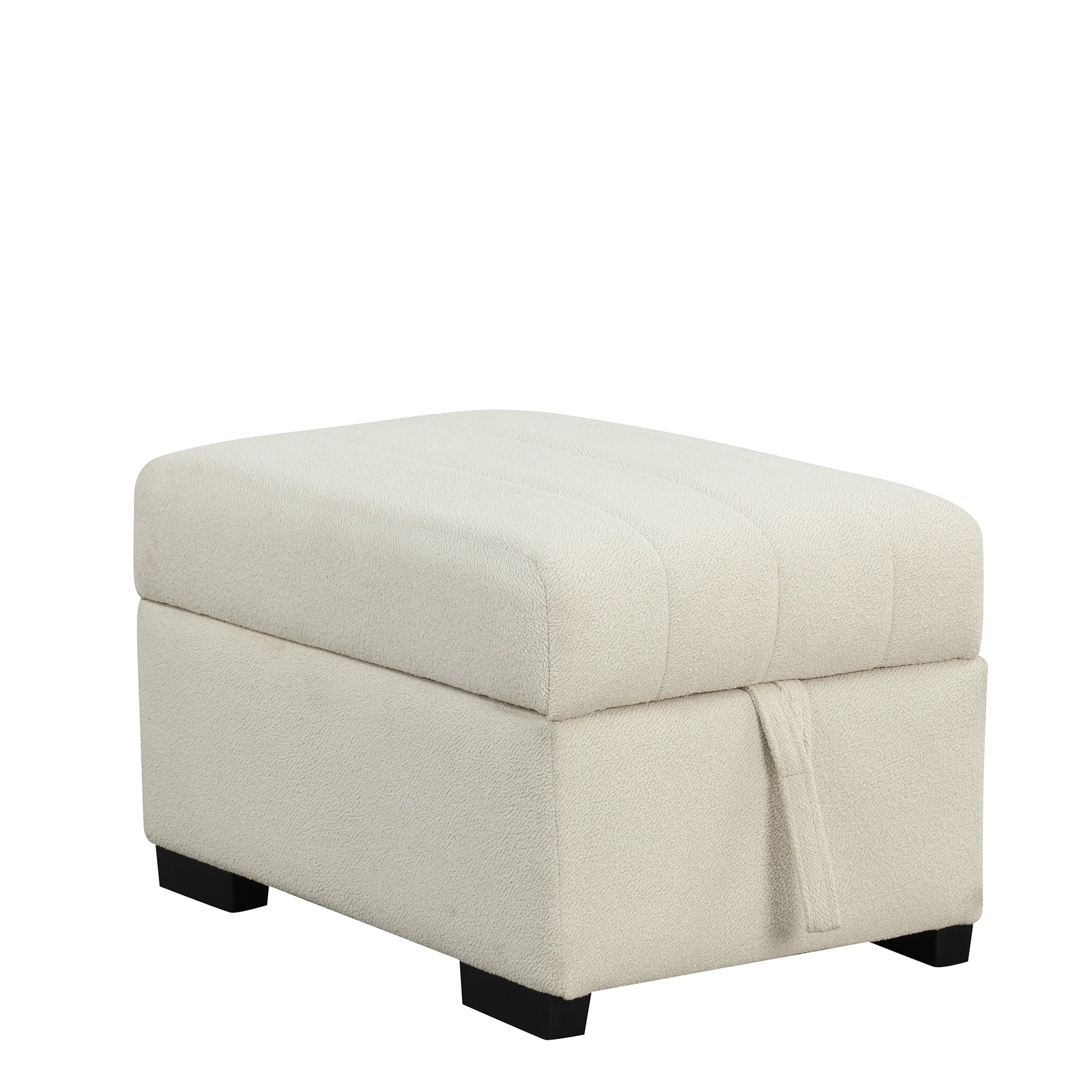 82.6" L Shaped Sectional Pull Out Sofa Bed Sleeper Sofa With Two Usb Ports, Two Power Sockets And A Movable Storage Ottoman, Beige Beige Foam Polyester
