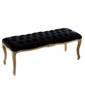 Bench Black Fabric