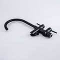 Single Handle Freestanding Tub Filler Floor Mount Bathtub Faucet With Handheld Shower Black Bathroom Joystick Claw Foot Tub Faucets Curved Two Black Pull Out Floor Mounted Cartridge Valve Single Hole Faucets Matte Black Antique,Classic 1 Hole Faucets