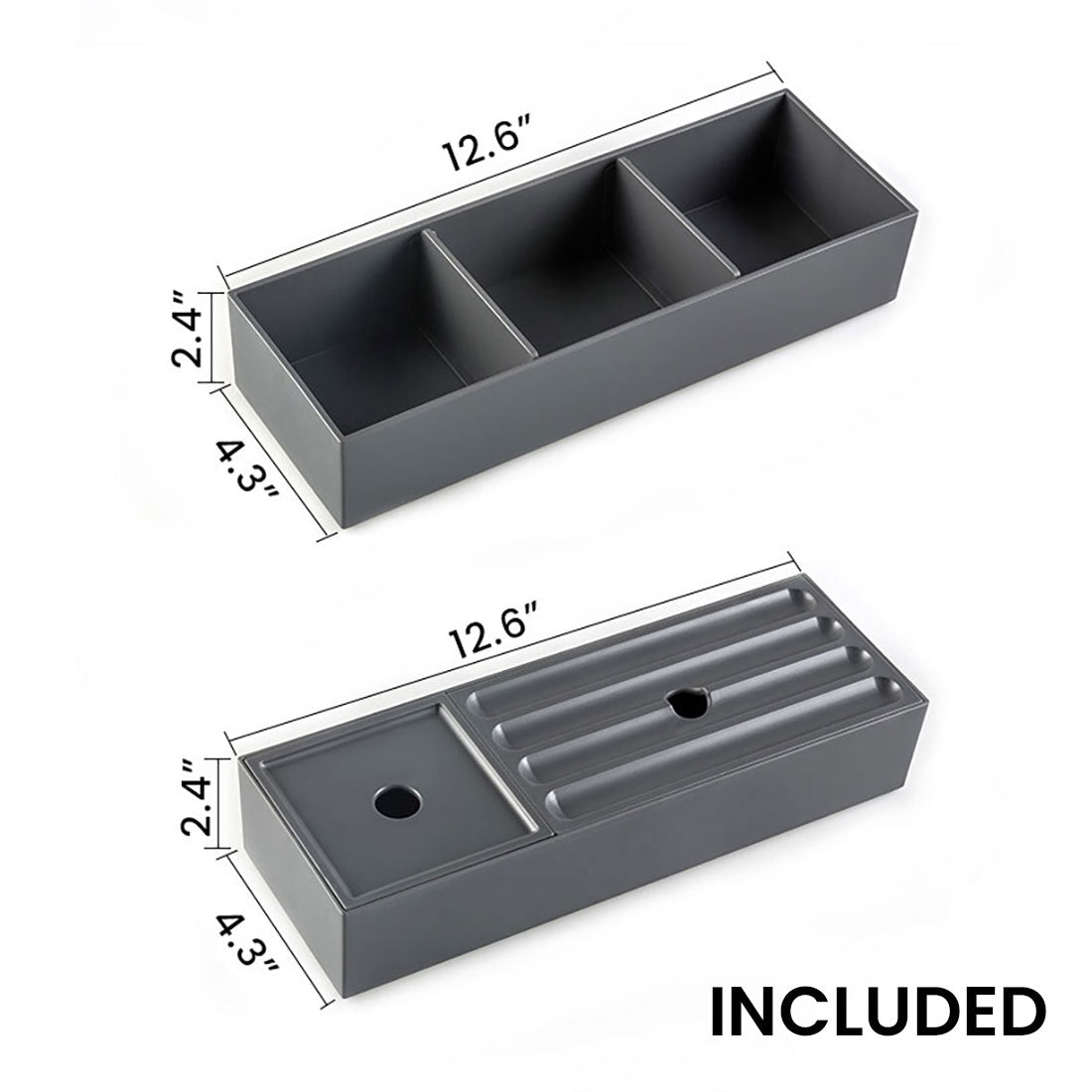 U058 Etna36W 308 Etna 36" Striped Brushed Black Oak Floating Bathroom Vanity With White Ceramic Sink, Bathroom Vanity For Modern Bathroom, Pre Assembled Black Melamine