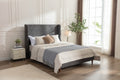 Harper Tall Headboard Upholstered Bed 54