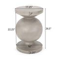 End Table Natural Magnesium Oxide