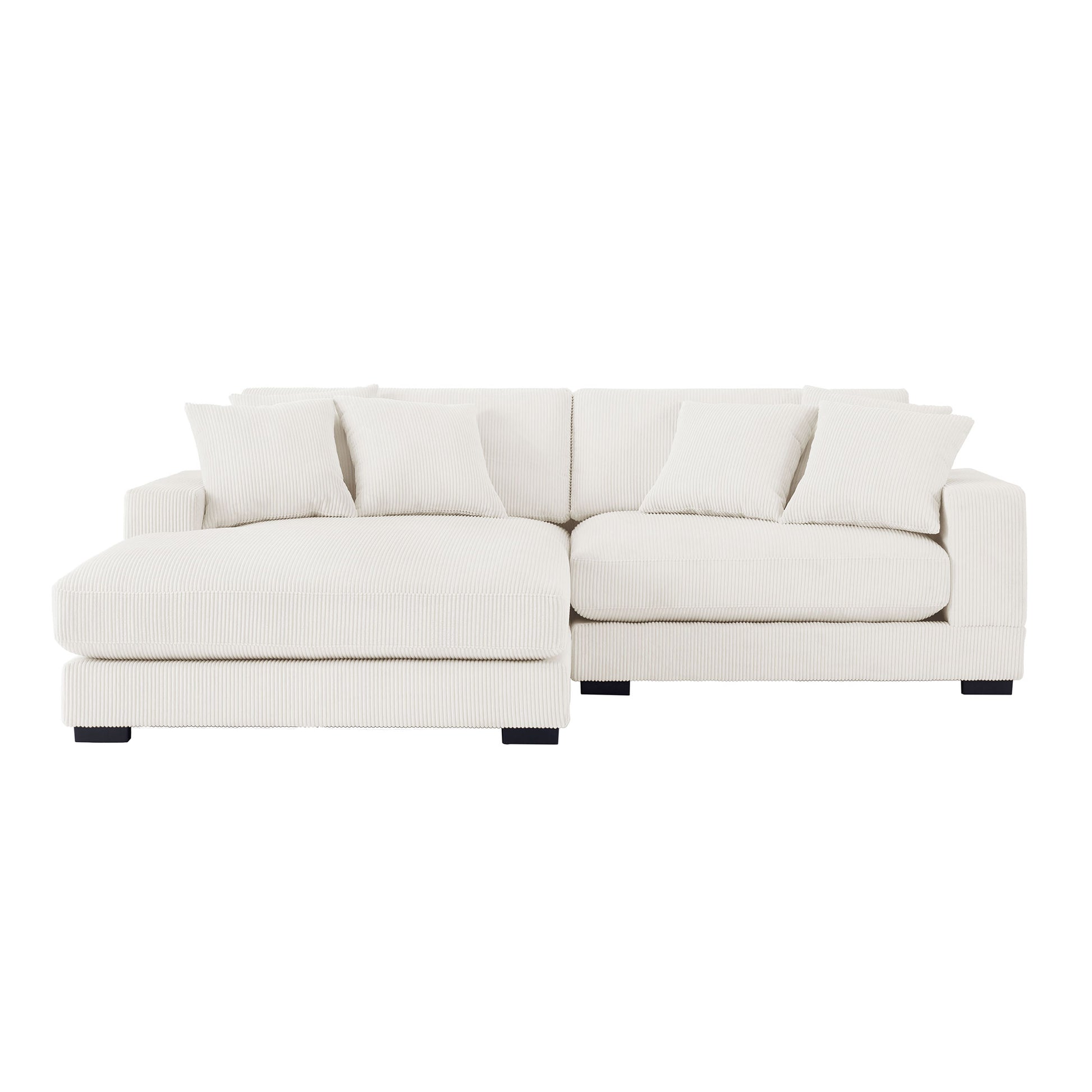 106.28Inch Sectional Couch Covers L Shaped Sofa Covers Chaise Lounge Cover 2 Pieces Sofa Cover Soft For Living Room,Office,Beige Beige Corduroy 4 Seat