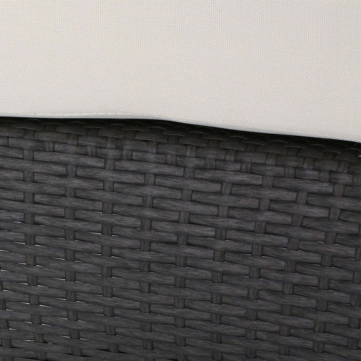 Pt Limon 5Pcs Sofa Set Yes Grey White Garden & Outdoor Sofa Seating Groups Pe Rattan Iron Waterproof Fabric