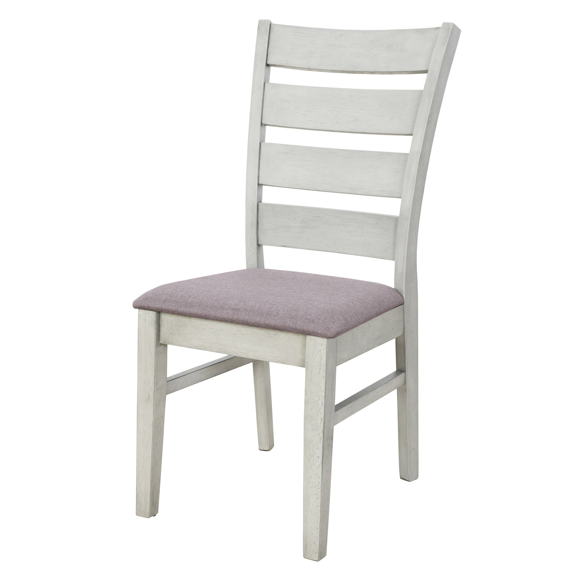 6 Piece Retro 59"L Rectangular Dining Table Set, Table With Unique Legs And 4 Upholstered Chairs & 1 Bench For Dining Room And Kitchen White Wood Dining Room Distressed Finish Rubberwood Rectangular Dining Table With Chair And Bench Upholstered Chair