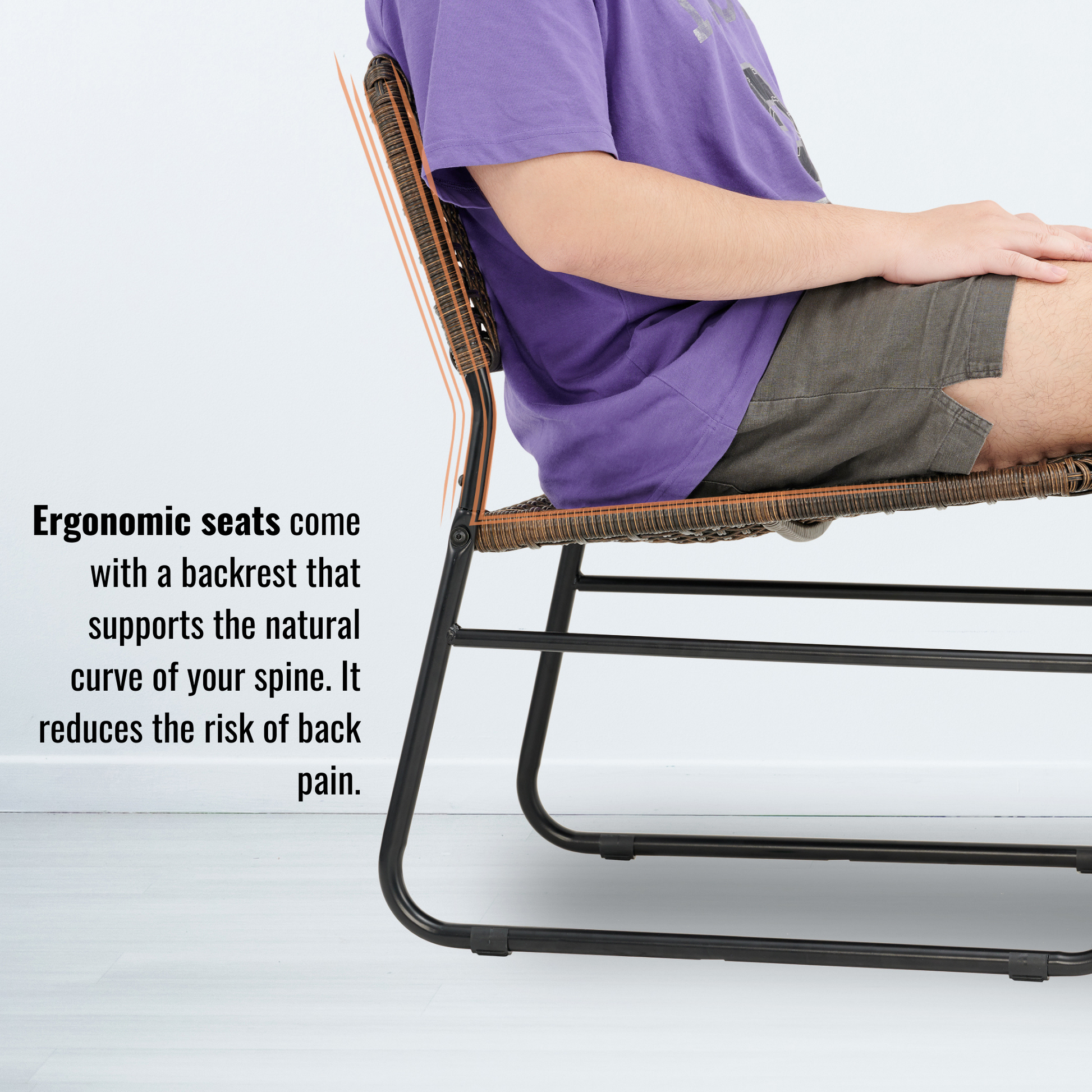 Patio Furniture Set 3 Piece Mixture Pattern Pe Rattan Steel Frame And Modern Round Table, Brown And Black No Sectional Black Brown Seats 2 Rust Resistant Frame Garden & Outdoor American Design,American Traditional,Antique,Vintage 2 Person Seating Group