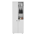 White 2 Door Kitchen Cabinet White White Kitchen Shelves Included Wood